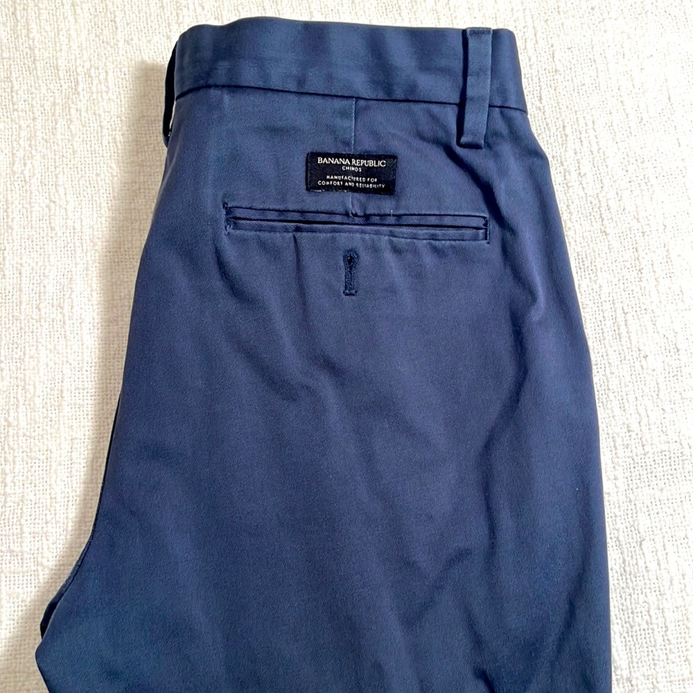 Blueberry blue - banana republic chino